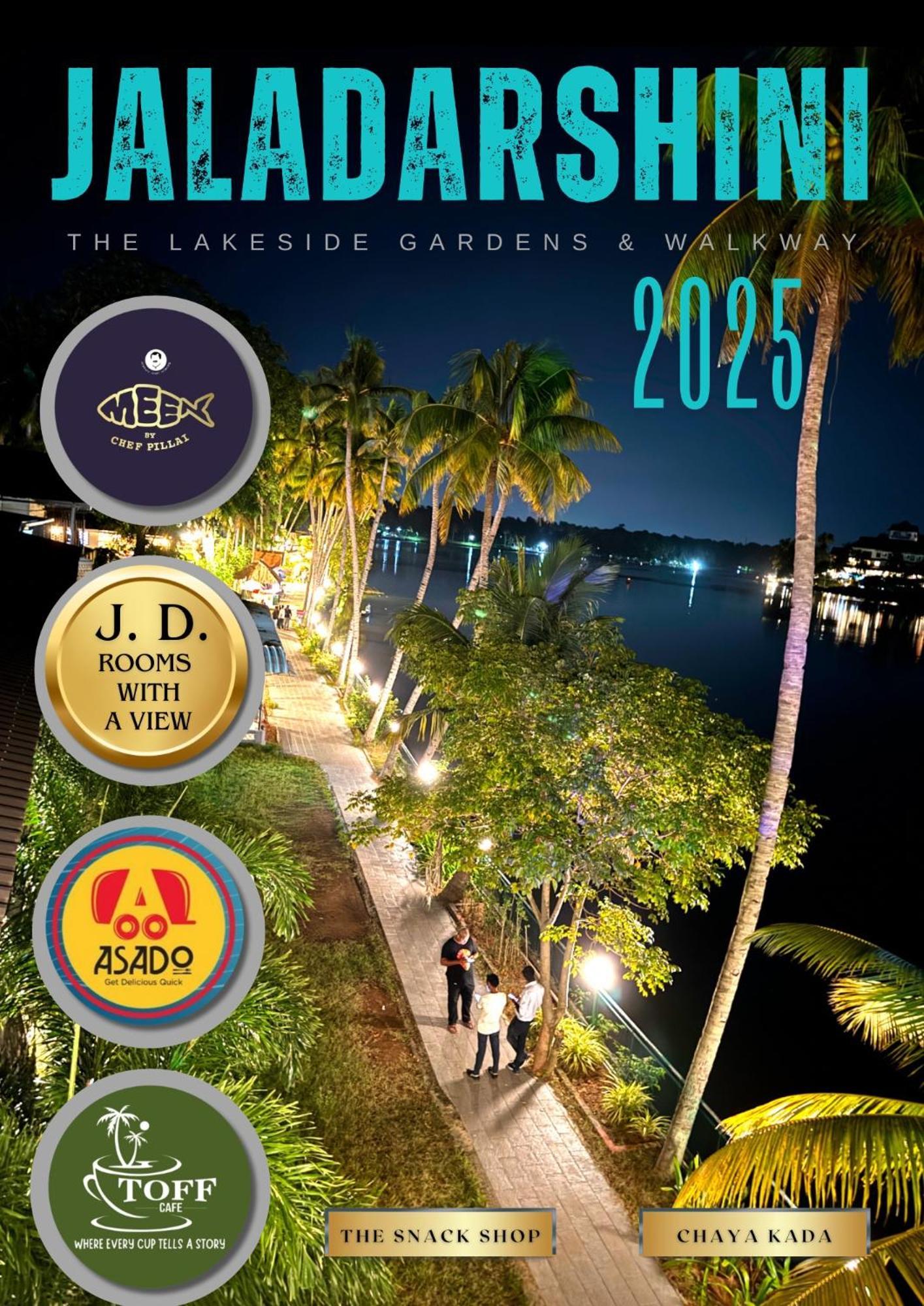 Jaladarshini Lakeside Gardens Bed and Breakfast Kollam Esterno foto